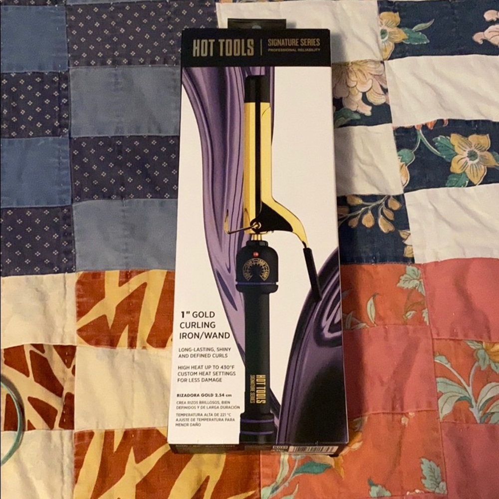 Hot tools 1in curling iron